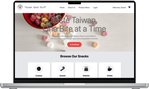 Taiwan Good Stuff  - Ecommerce Website